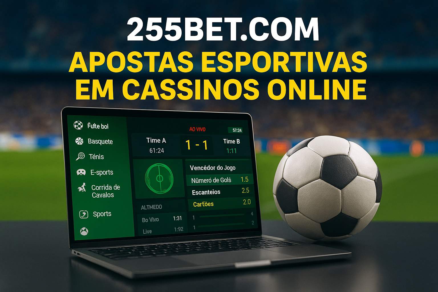 Apostas esportivas no cassino online 255BET.COM