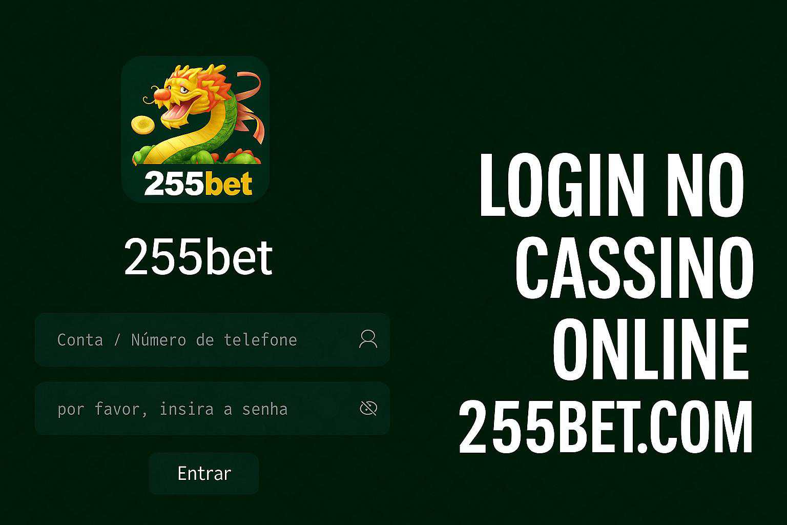 Não Perca tempo, o rRgistro na site 255BET.COM