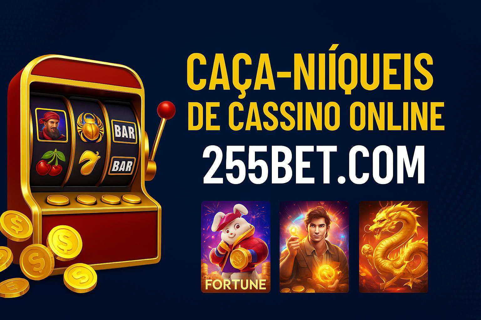Explore o mundo das slot machines no 255BET.COM Casino